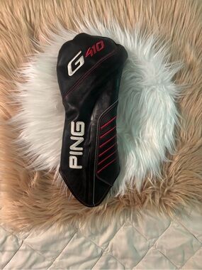 Ping Black and Red G410 Driver Headcover